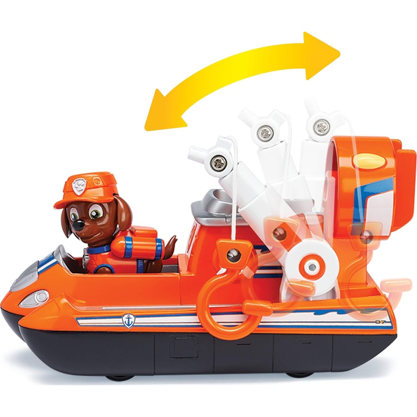 PAW PATROL 6053368 - Ultimate Rescue Basis Fahrzeug mit Figur - Zuma