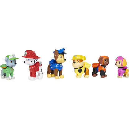 PAW PATROL Geschenkset mit 6 Hero Pups Spielfiguren aus dem Kinofilm, ab 3 Jahren