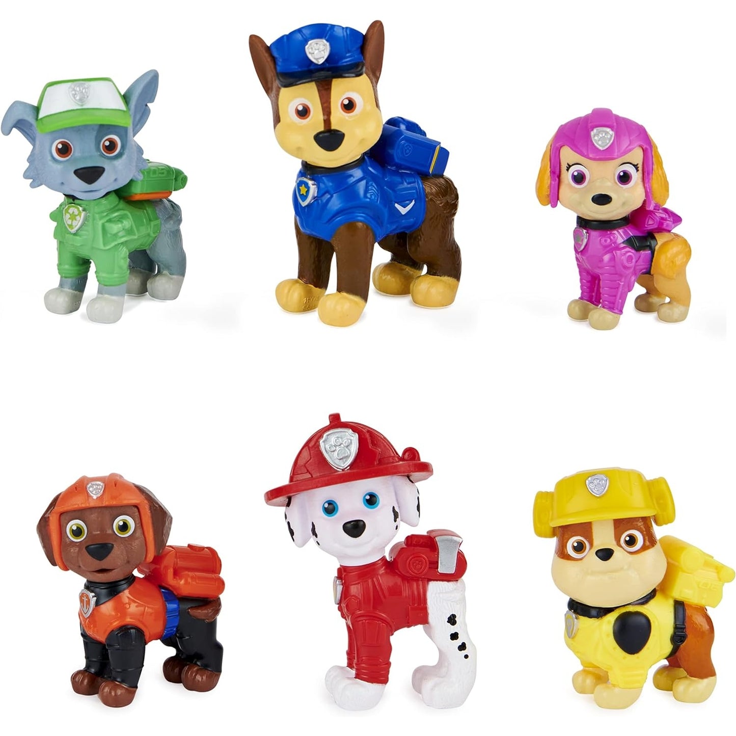 PAW PATROL Geschenkset mit 6 Hero Pups Spielfiguren aus dem Kinofilm, ab 3 Jahren