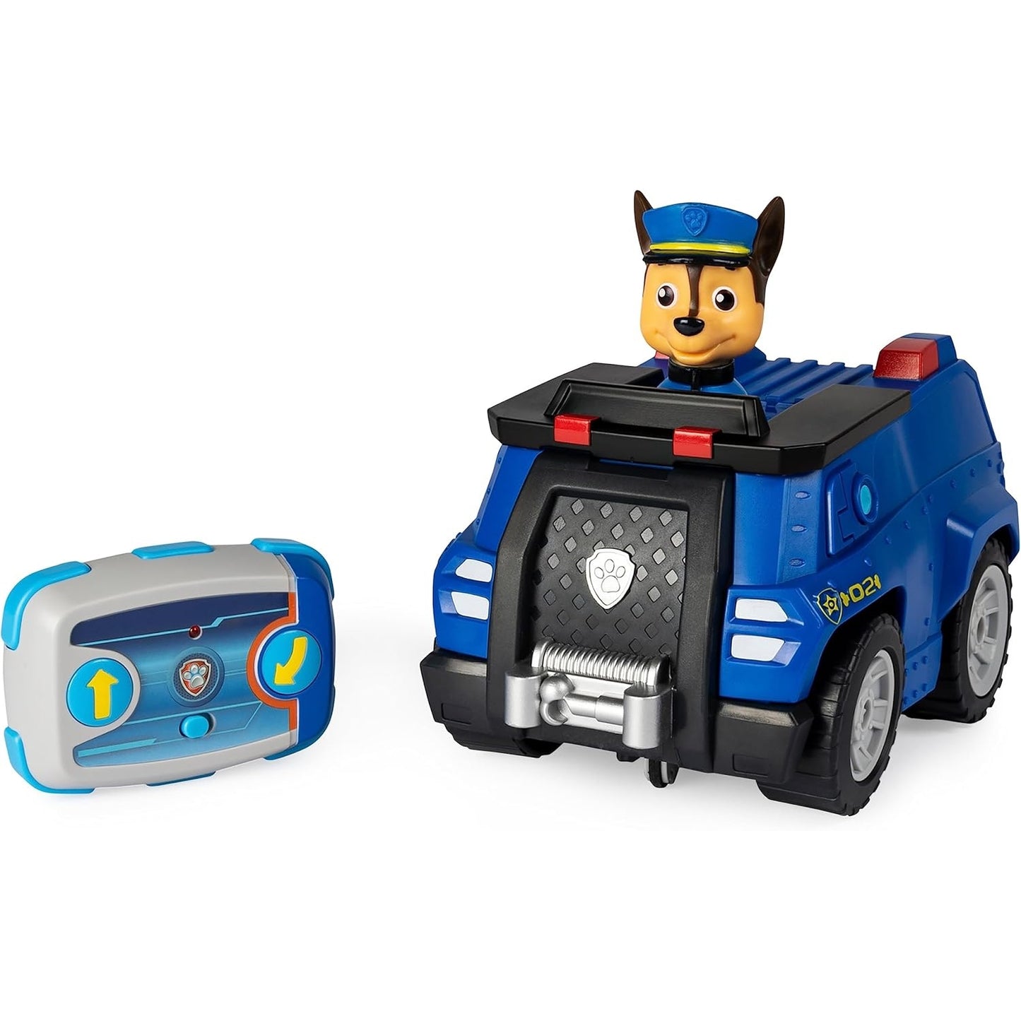 PAW Patrol Chases ferngesteuertes Polizeiauto mit Fernbedienung, Spielzeug für Kinder ab 3 Jahren, Batteriebetrieben