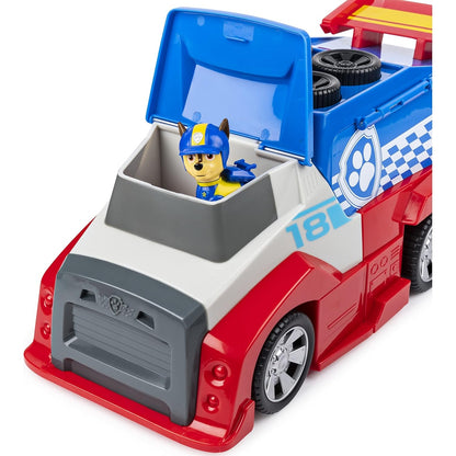 PAW Patrol Ready, Race, Rescue Mobile Pit Stop Team-Fahrzeug inkl. Chase Figur & Fahrzeug