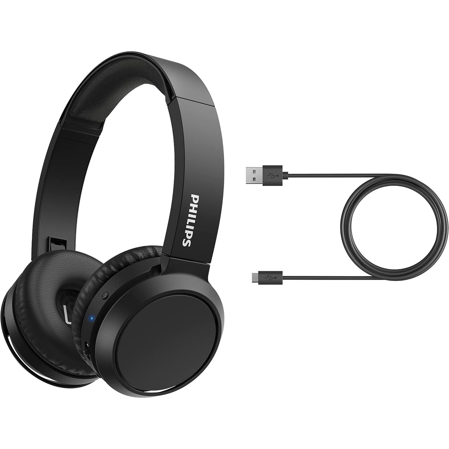 PHILIPS On Ear Kopfhörer H4205BK/00 mit Bass Boost-Taste Bluetooth, 29 Stunden Wiedergabezeit