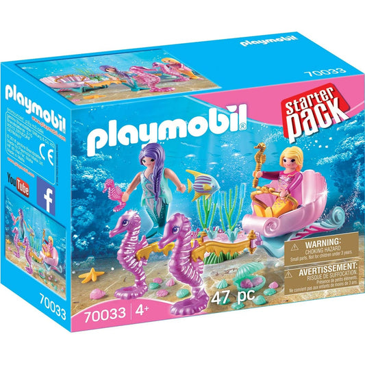 PLAYMOBIL 70033 Starter Pack StarterPack Seepferdchenkutsche, bunt