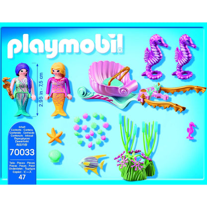 PLAYMOBIL 70033 Starter Pack StarterPack Seepferdchenkutsche, bunt