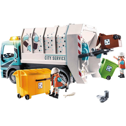 PLAYMOBIL City Life 70885 Müllfahrzeug mit Blinklicht, RC-fähig, Spielzeug für Kinder