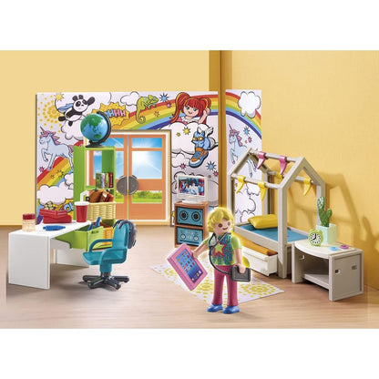 PLAYMOBIL City Life 70988 Jugendzimmer, Spielzeug für Kinder ab 4 Jahren