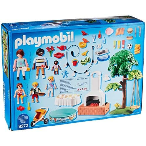 PLAYMOBIL City Life 9272 Einweihungsparty, Mit Lichteffekten, Ab 4 Jahren