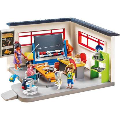 PLAYMOBIL City Life 9455 Klassenzimmer Geschichtsunterricht, Ab 5 Jahren