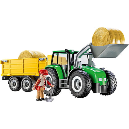 PLAYMOBIL Country 9317 Traktor mit Anhänger, Ab 4 Jahren