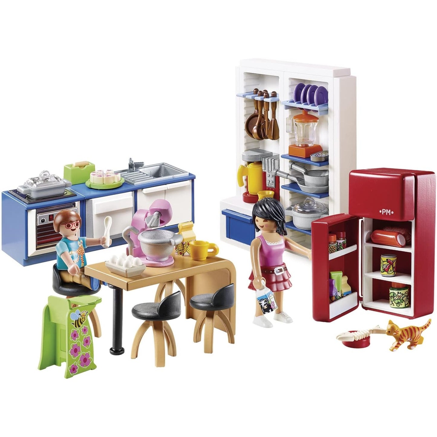 PLAYMOBIL Dollhouse 70206 Familienküche, Ab 4 Jahren