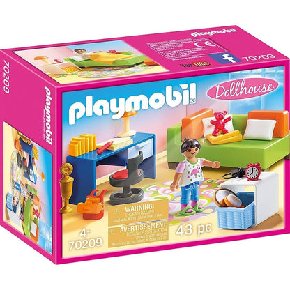 PLAYMOBIL Dollhouse 70209 Jugendzimmer mit Mädchenfigur und Zubehör