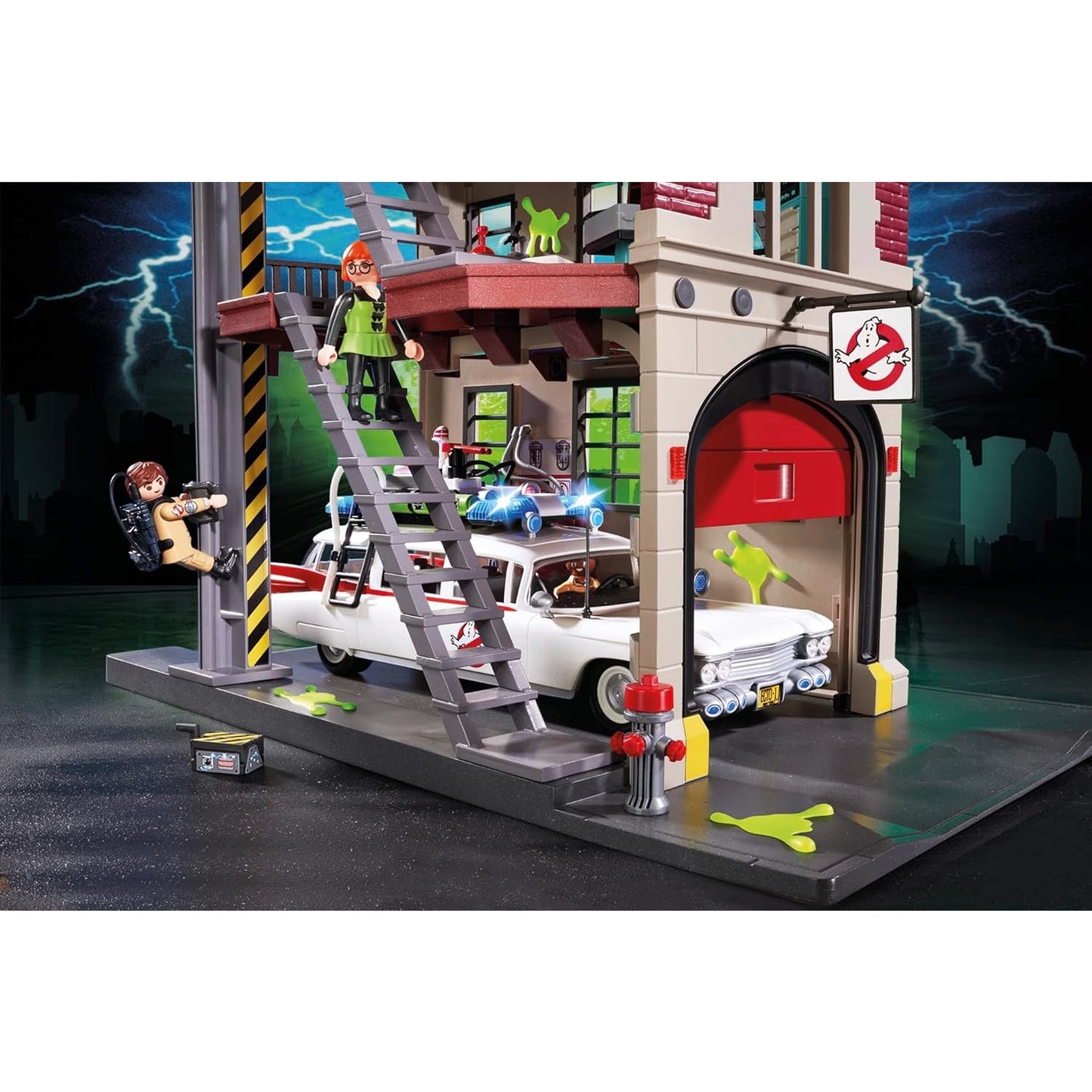 PLAYMOBIL Ghostbusters 9220 Ecto-1 mit Licht- und Soundeffekten