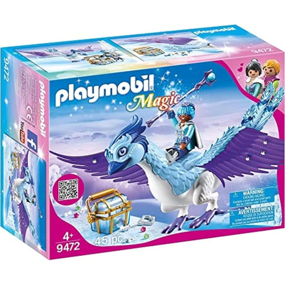 PLAYMOBIL Magic 9472 Prachtvoller Phönix, mit austauschbarerm Schmuck für das Gefieder