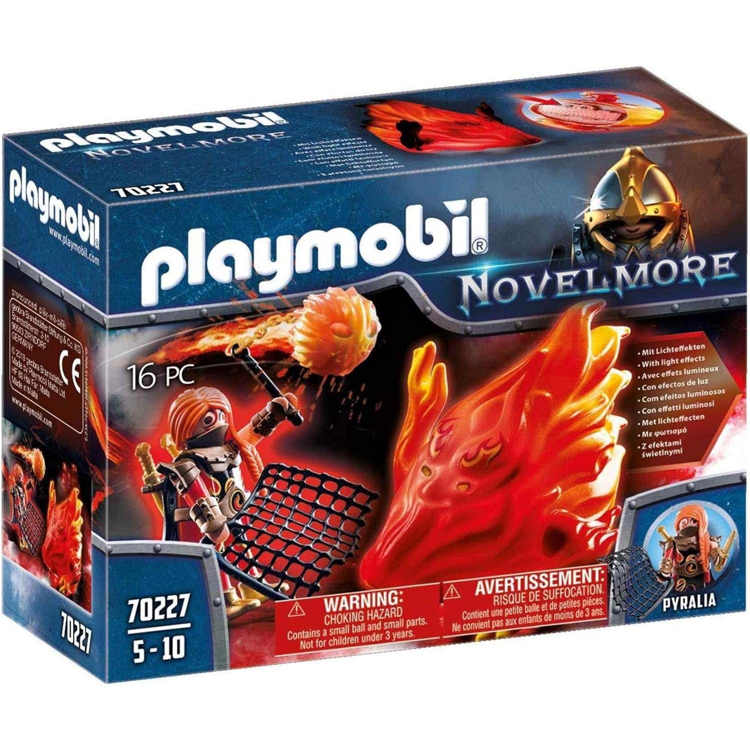 PLAYMOBIL Novelmore 70227 Burnham Raiders Feuergeist und die Hüterin des Feuers