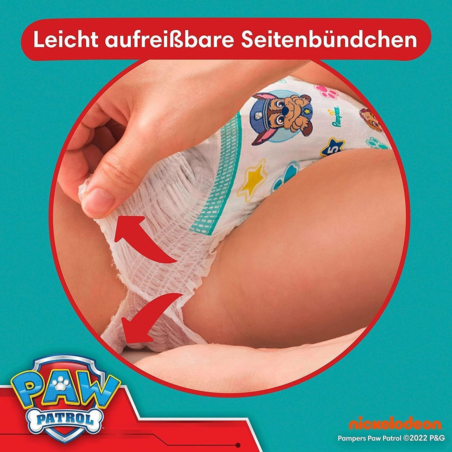 Pampers Baby-Dry Pants Paw Patrol Limited Edition Größe 6, 138 Windeln, 14 kg - 19 kg