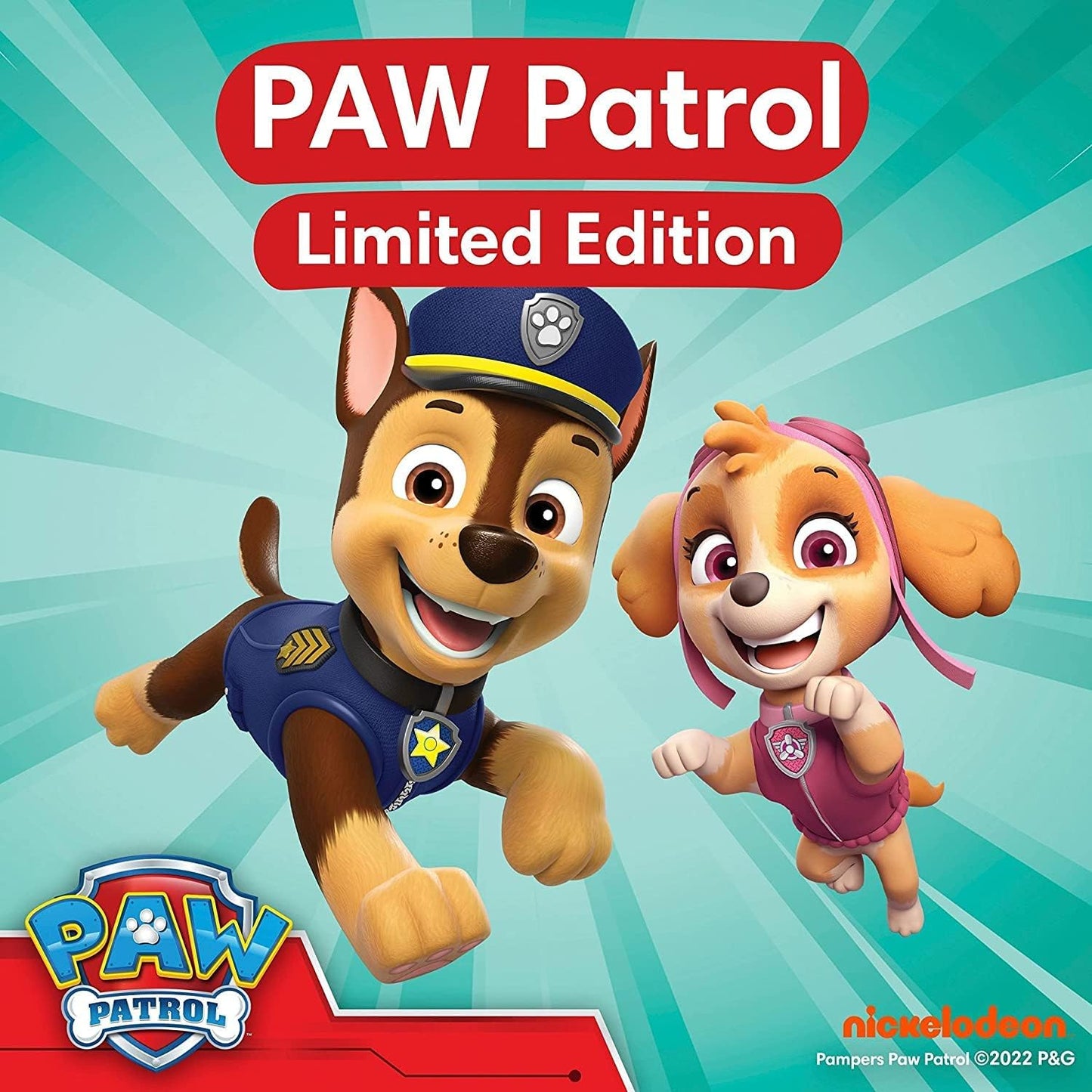 Pampers Baby-Dry Pants Paw Patrol Limited Edition Größe 6, 138 Windeln, 14 kg - 19 kg