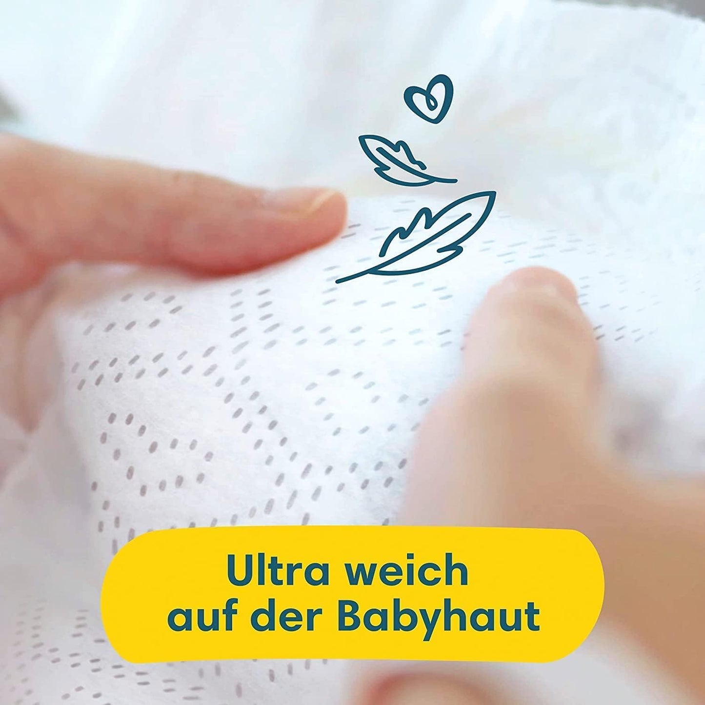 Pampers Baby Windeln Größe 1 (2-5kg) Premium Protection, Newborn, HALBMONATSBOX, 180 Stück