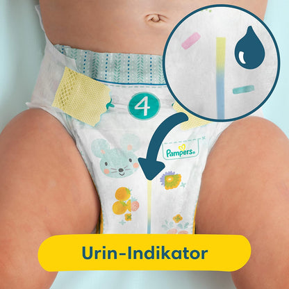 Pampers Premium Protection Größe 3, 68 Windeln, 6kg - 10kg, Komfort und Schutz empfindliche Haut