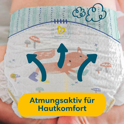 Pampers Premium Protection Größe 3, 68 Windeln, 6kg - 10kg, Komfort und Schutz empfindliche Haut