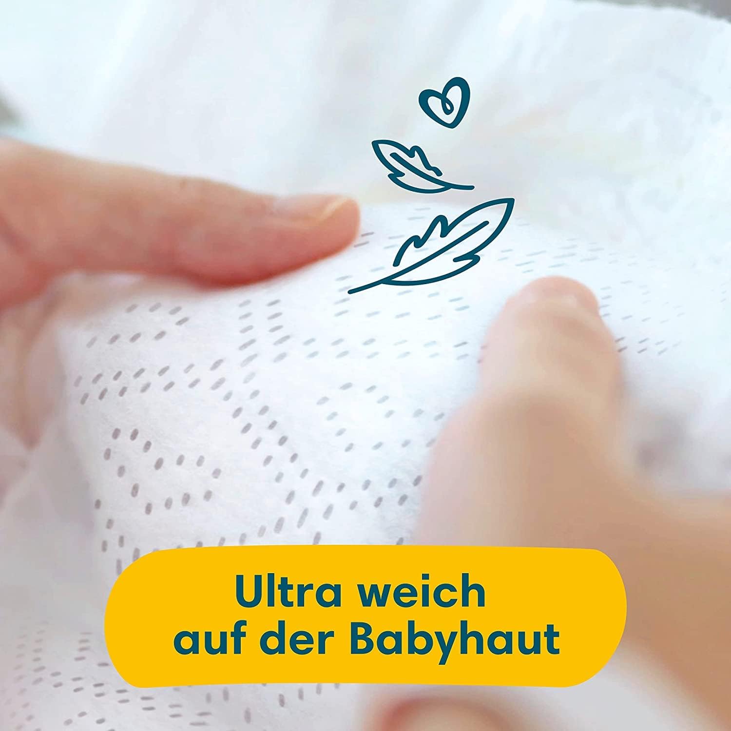 Pampers Premium Protection Größe 3, 68 Windeln, 6kg - 10kg, Komfort und Schutz empfindliche Haut