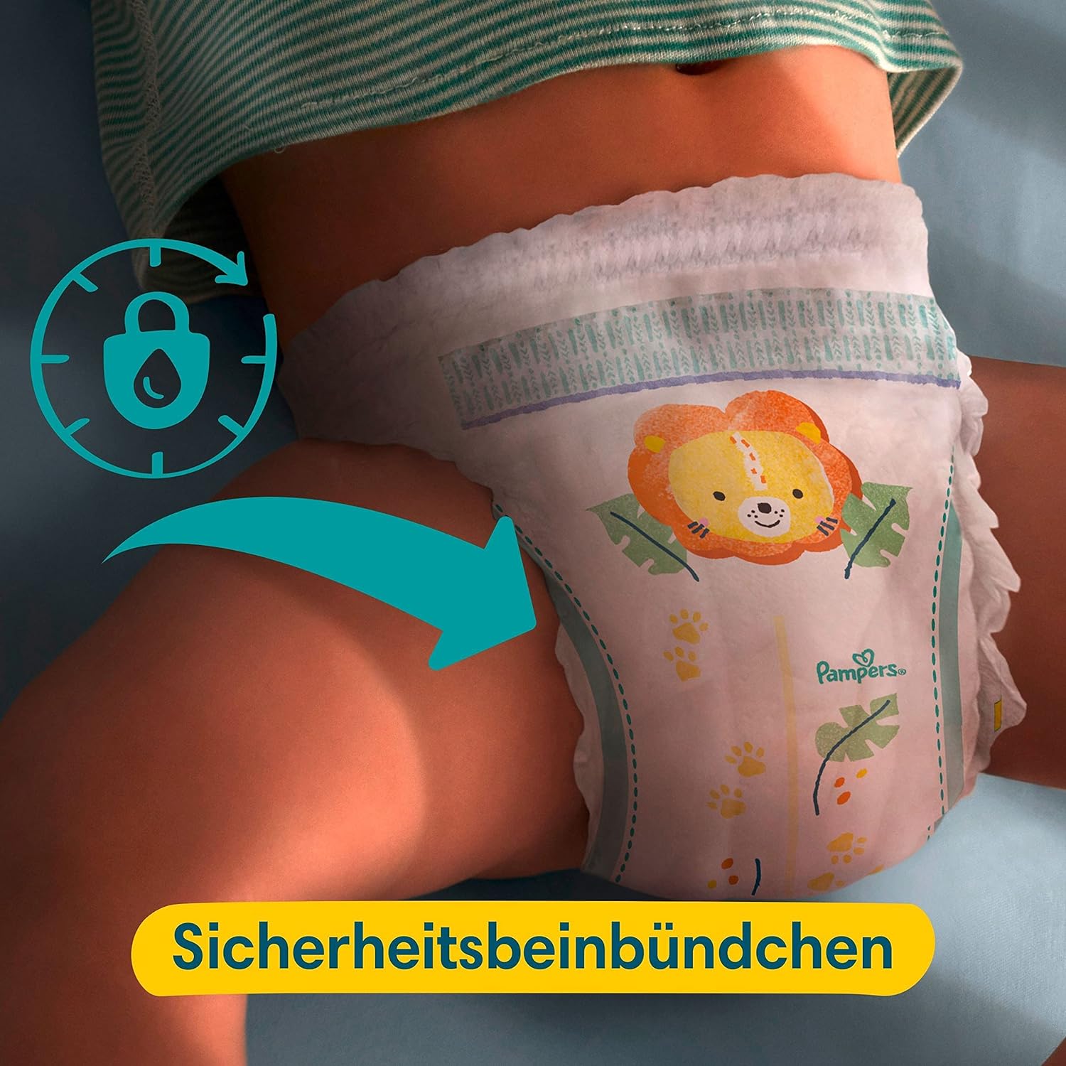 Pampers Windeln Pants Größe 5 12-17kg Baby-Dry, Junior , MONATSBOX, 160 Höschenwindeln