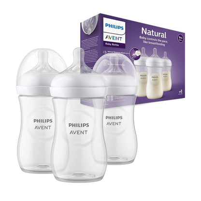 Philips Avent 3x Babyflaschen, 260 ml, für Neugeborene ab 1 Monat, BPA-frei Modell SCY903/03