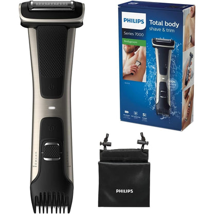 Philips BG7025/15 Bodygroom Series 7000 mit integriertem Kammaufsatz (3 bis 11 mm)