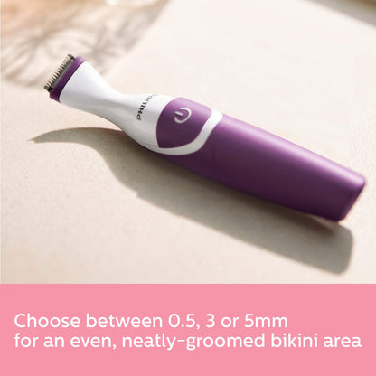 Philips Essential Bikini-Trimmer, Folie (Modell BRT383/15)