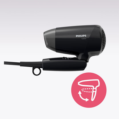 Philips Essential Care Haartrockner, ThermoProtect, inkl. Stylingdüse, 1.200 W Leistung