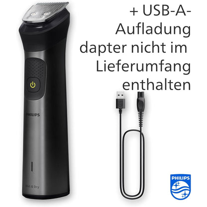 Philips Multigroom Series 7000, All-in-One-Trimmer, 15-in-1 Barttrimmer und Haarschneider