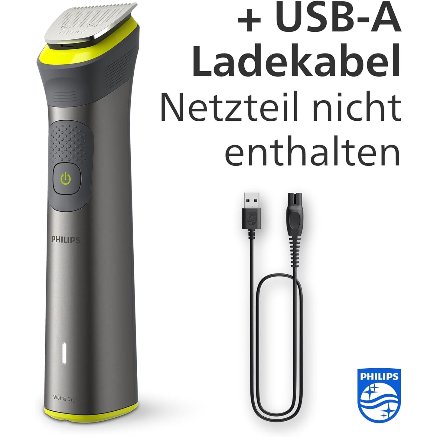 Philips Multigroom Series 7000, All-in-One-Trimmer, 14-in-1 Barttrimmer und Haarschneider