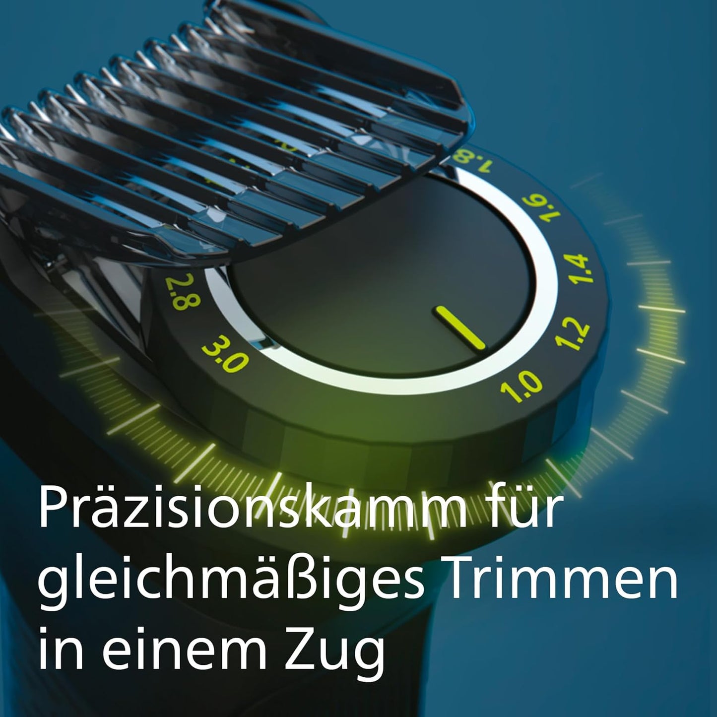 Philips Multigroom Series 9000, 13-in-One-Barttrimmer und Haarschneider inkl. OneBlade, für Gesicht, Kopf und Körper (Modell MG9530/15)