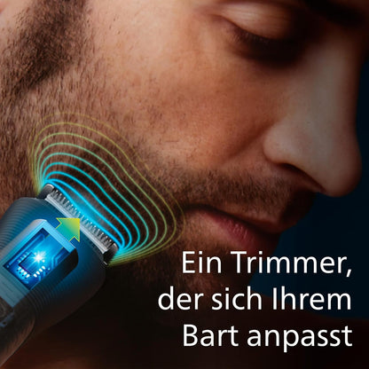 Philips Multigroom Series 9000, 13-in-One-Barttrimmer und Haarschneider inkl. OneBlade, für Gesicht, Kopf und Körper (Modell MG9530/15)