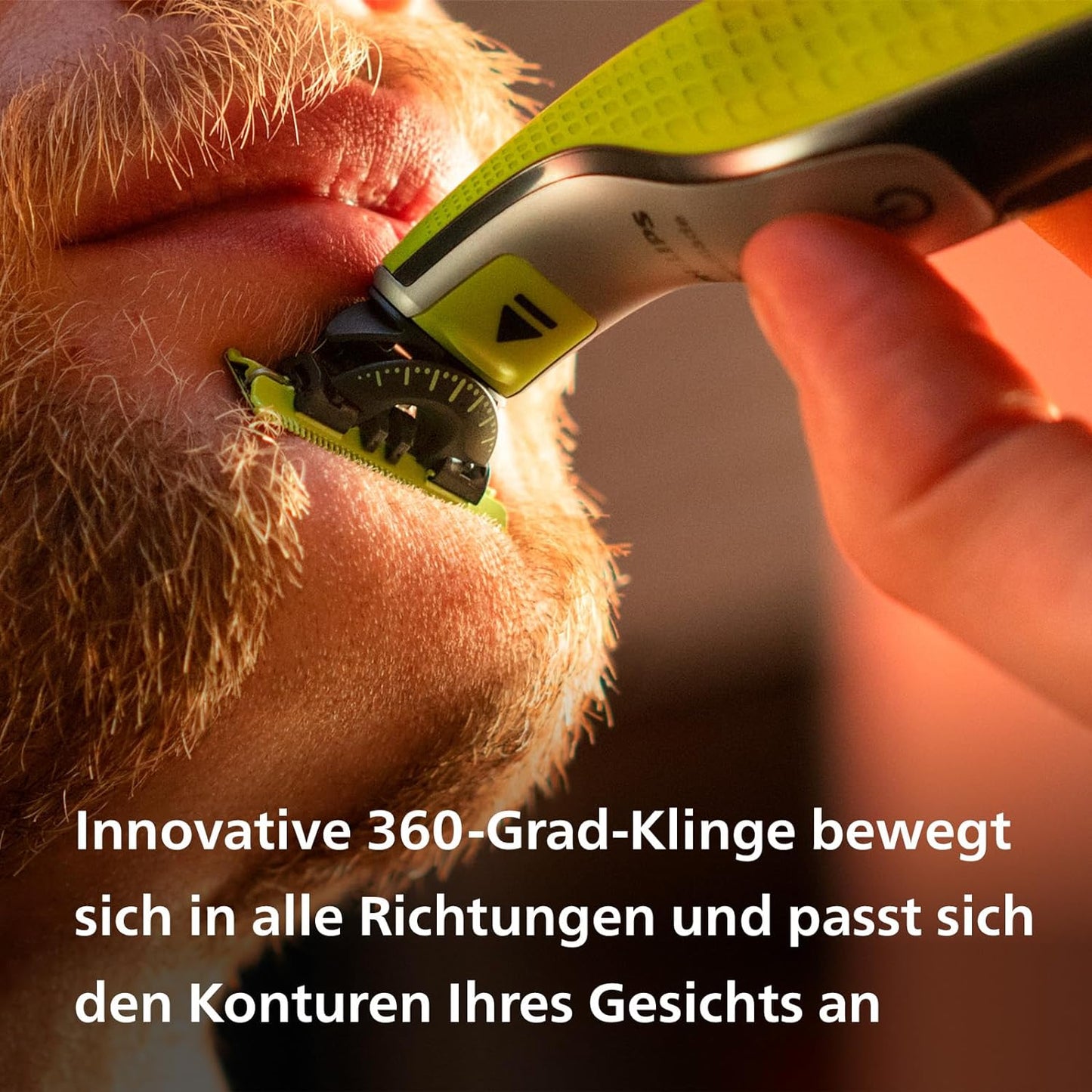 Philips OneBlade 360 Face – Elektrischer Bartschneider und Rasierer zum Trimmen