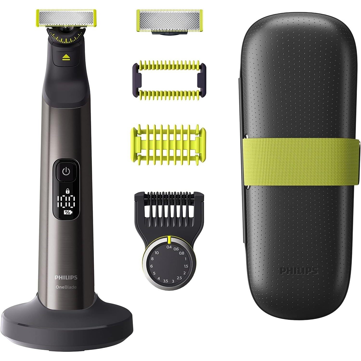 Philips OneBlade Pro 360 Face & Body– Elektrischer Bartschneider & Rasierer