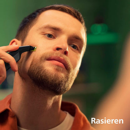 Philips OneBlade Pro 360 Face & Body– Elektrischer Bartschneider & Rasierer