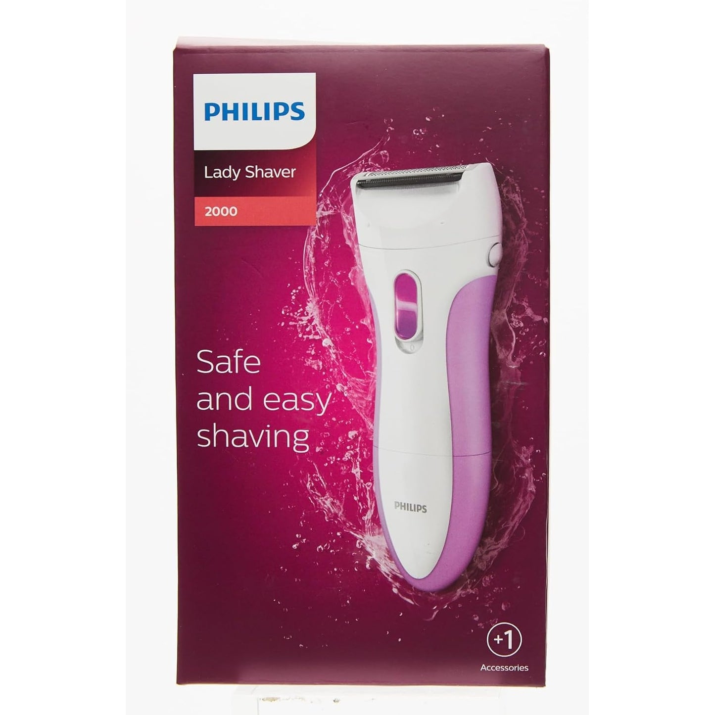 Philips Rasierer Ladyshave Wet & Dry HP6341/00 Elektrischer, Damenrasierer für Achseln, Beine und Bikinizone