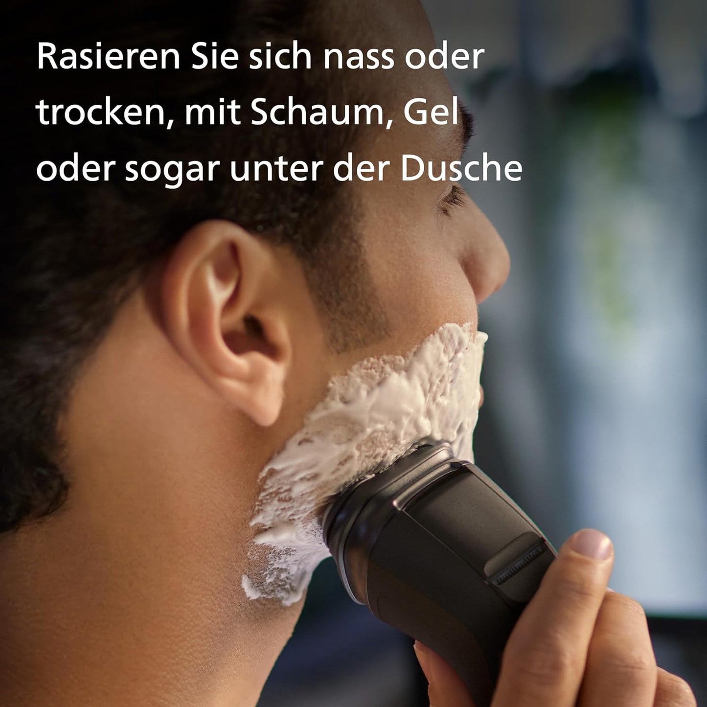 Philips Shaver Series 3000X Elektrischer Nass- und Trockenrasierer für Männer Bartschneider (Modell X3001/00)