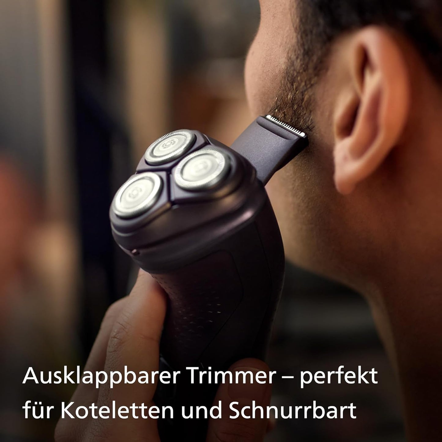 Philips Shaver Series 3000X Elektrischer Nass- und Trockenrasierer für Männer Bartschneider (Modell X3001/00)