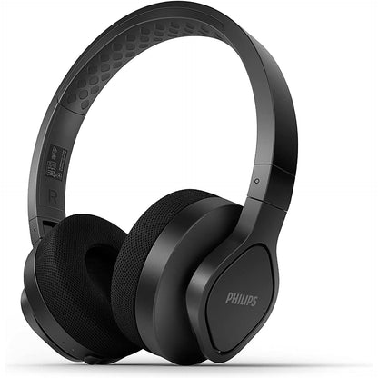 Philips TAA4216BK Kabellose On-Ear-Bluetooth-Sport-Kopfhörer Leicht Robust Waschbare Ohrmuschelpolster IP55