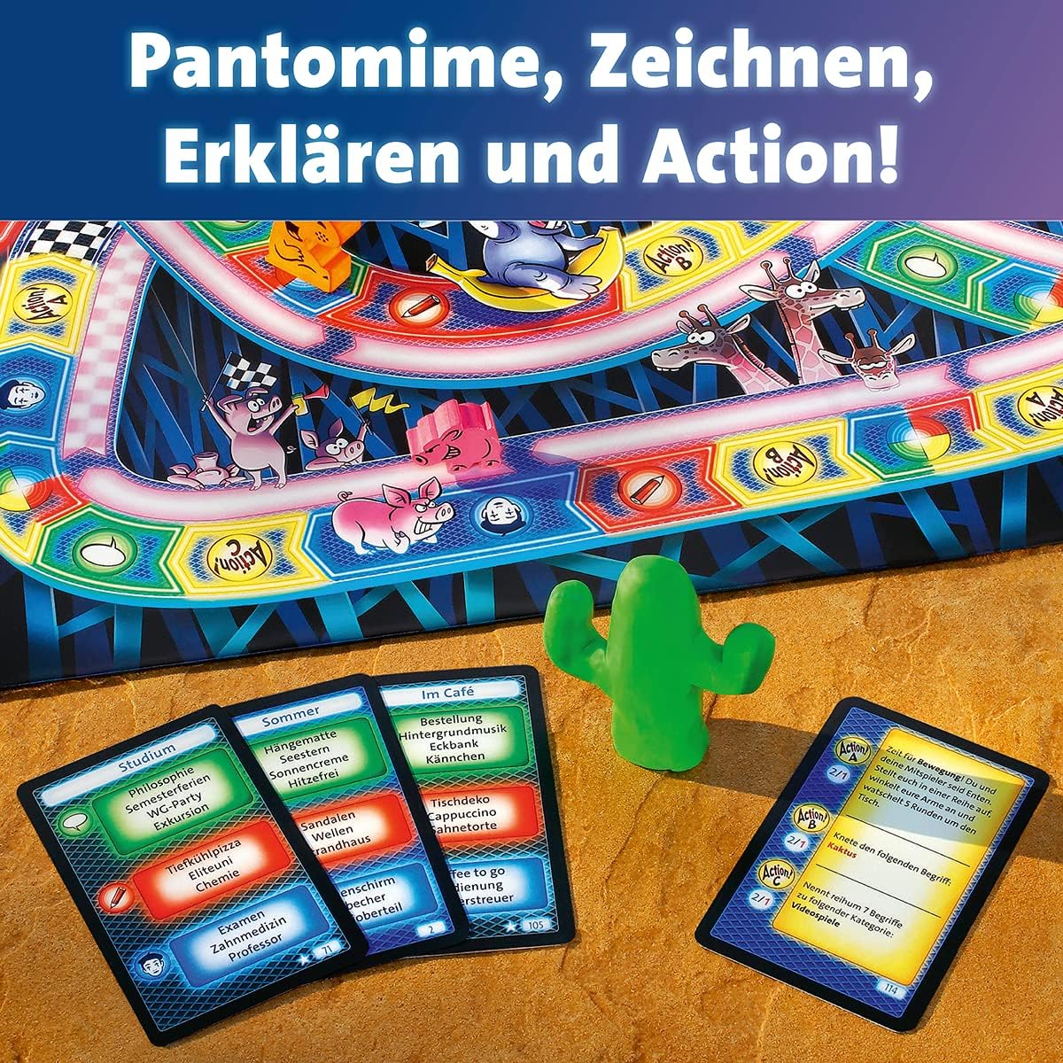 Ravensburger 26772 Nilpferd in der Achterbahn Gesellschaftsspiel für die ganze Familie