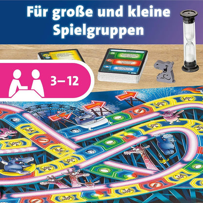 Ravensburger 26772 Nilpferd in der Achterbahn Gesellschaftsspiel für die ganze Familie