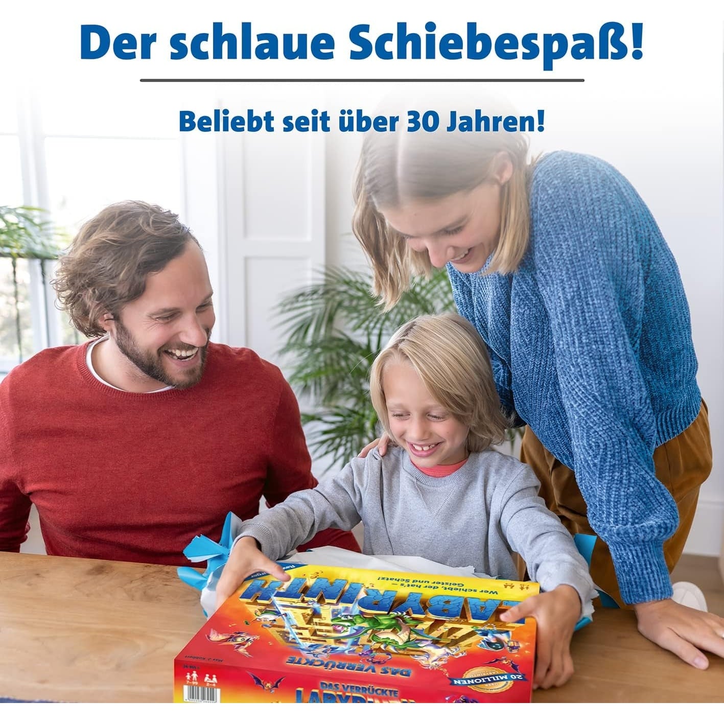 Ravensburger 26955 Das verrückte Labyrinth - Spieleklassiker für 2 - 4 Personen ab 7 Jahren