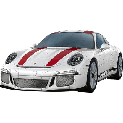 Ravensburger 3D Puzzle Porsche 911R 12528 Das berühmte Fahrzeug als 3D Puzzle Auto 108 Teile ab 10 Jahren