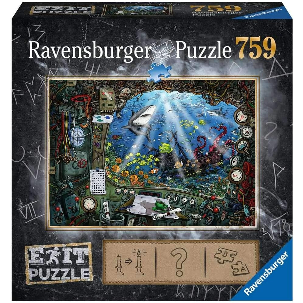 Ravensburger EXIT Puzzle 19953 Im U- Boot 759 Teile