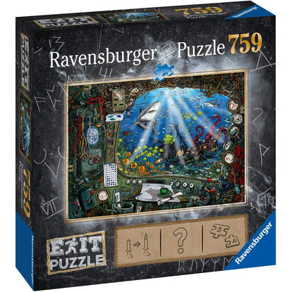 Ravensburger EXIT Puzzle 19953 Im U- Boot 759 Teile