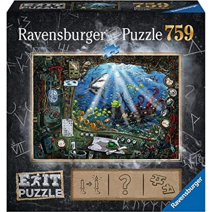 Ravensburger EXIT Puzzle 19953 Im U- Boot 759 Teile