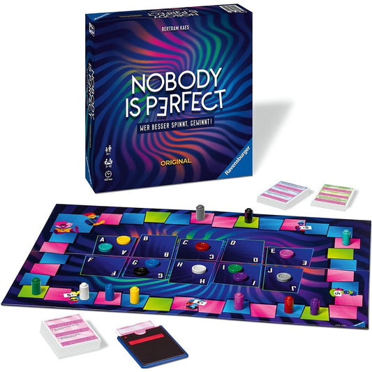 Ravensburger Familienspiel 26845 - Nobody is perfect - Gesellschaftsspiel für Jugendliche und Erwachsene