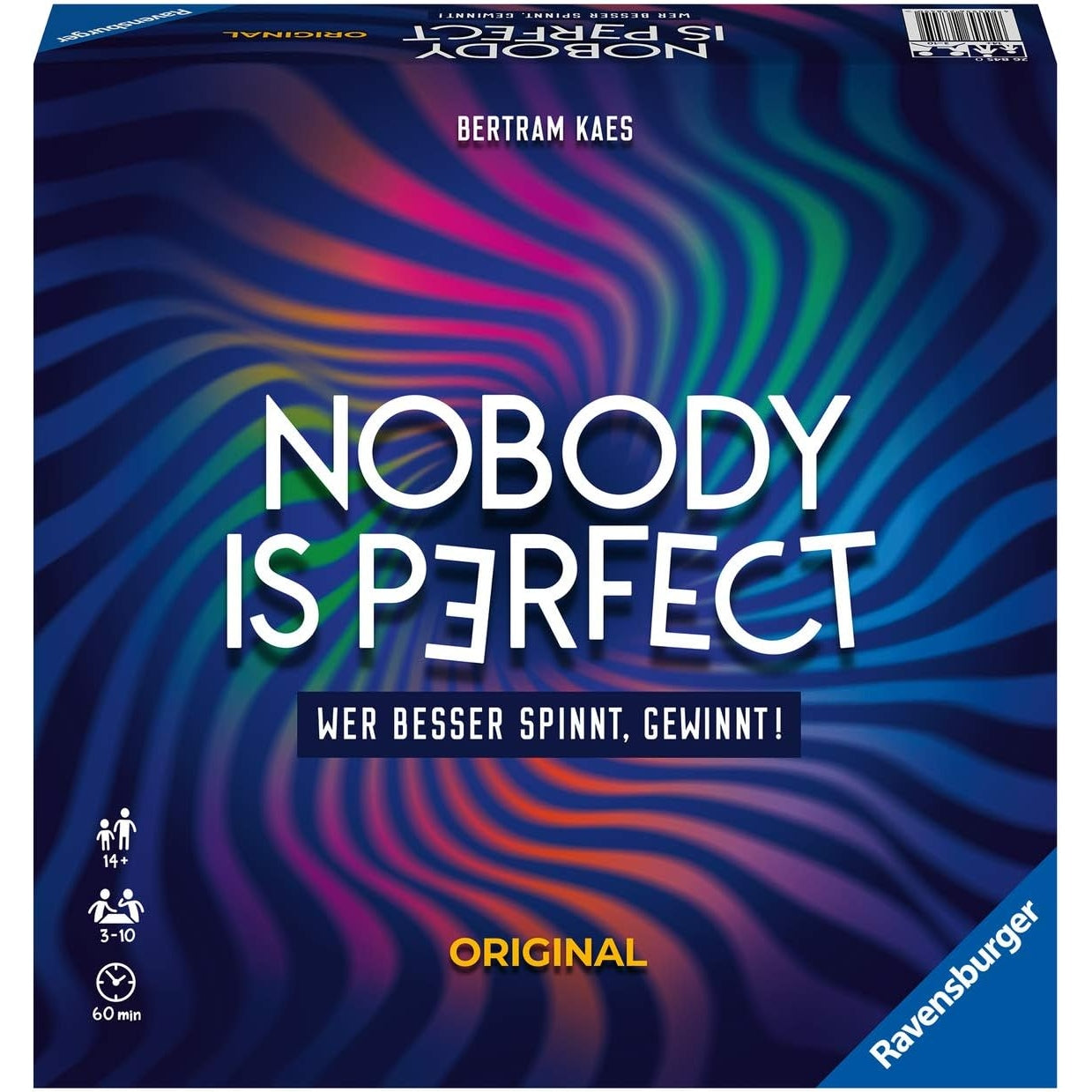 Ravensburger Familienspiel 26845 - Nobody is perfect - Gesellschaftsspiel für Jugendliche und Erwachsene