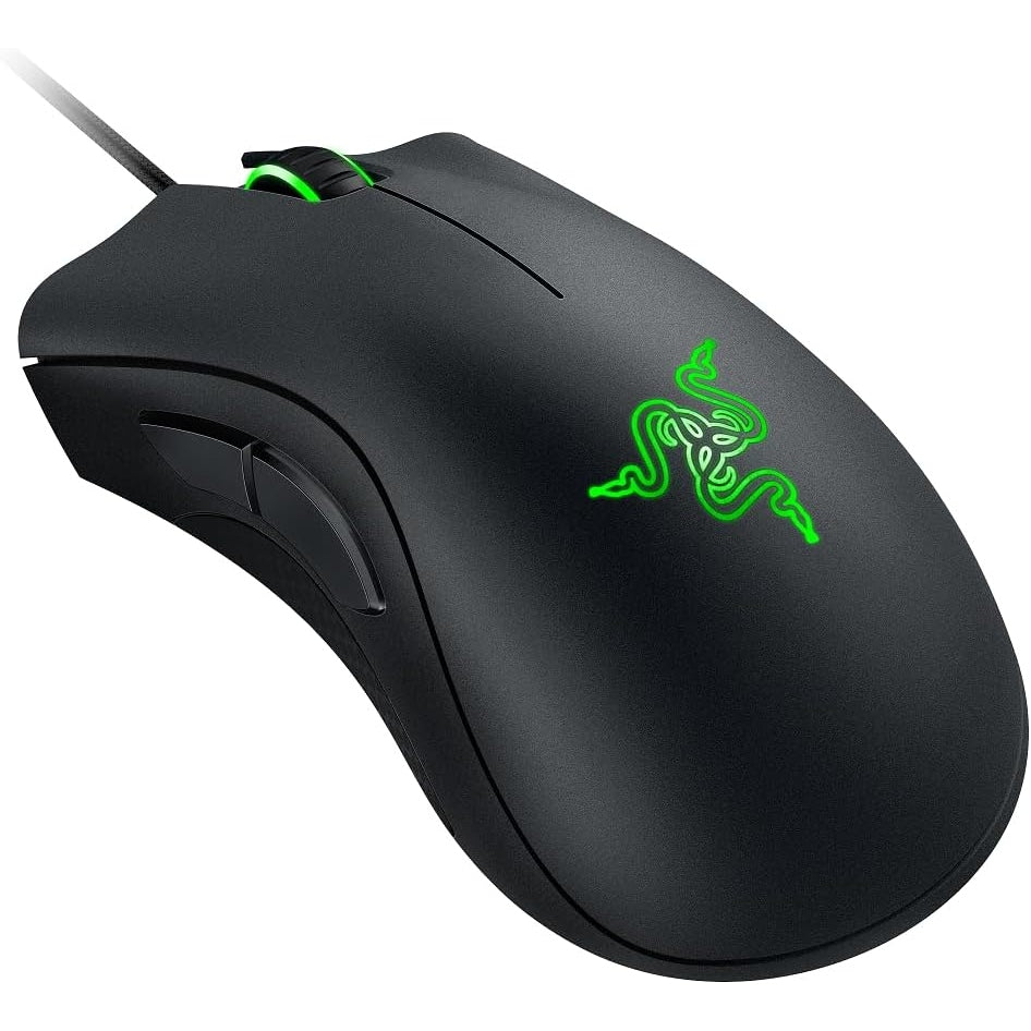 Razer DeathAdder Essential 2021 - Essentielle Gaming-Maus mit optischem 6.400-DPI-Sensor